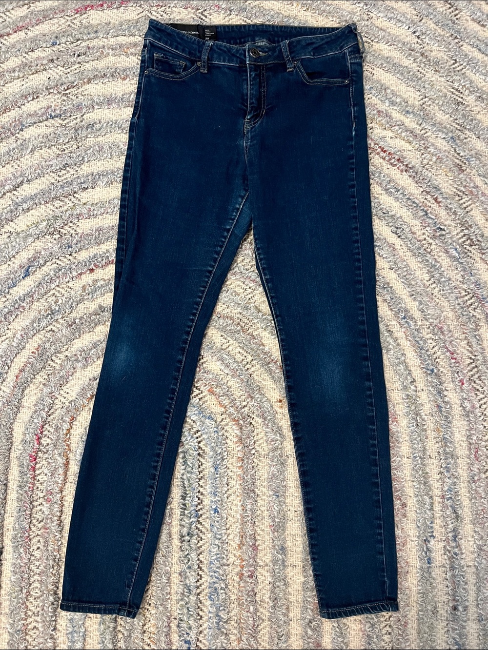 Armani Exchange Women's Deep Indigo Skinny Jeans